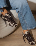 Shade Cowhide - White-Brown