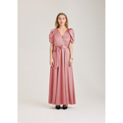 Emma Dress - Pale Mauve