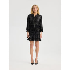 Alba Seq Skirt - Black