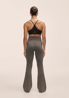 Soft Touch Flared Pants - Dk Grey