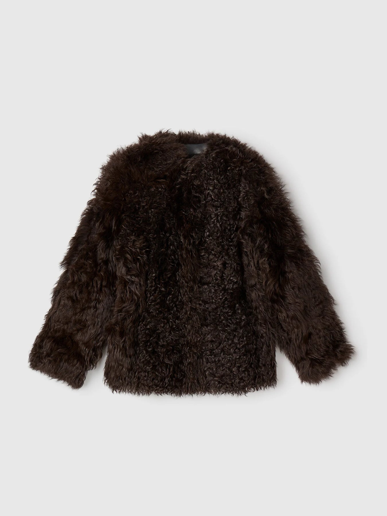 Como Shearling Jacket - Chocolate