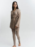 Vera Chunky Cardigan - Hazel Beige