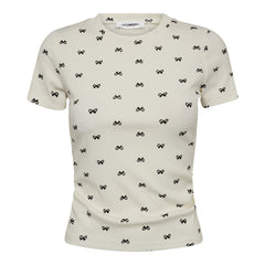 Ritchiecc Ribbon Tee - Off White