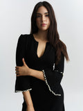 Anna Merino Dress - Black