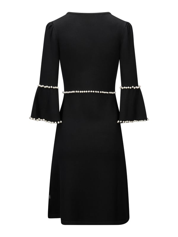 Anna Merino Dress - Black