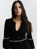 Anna Merino Dress - Black