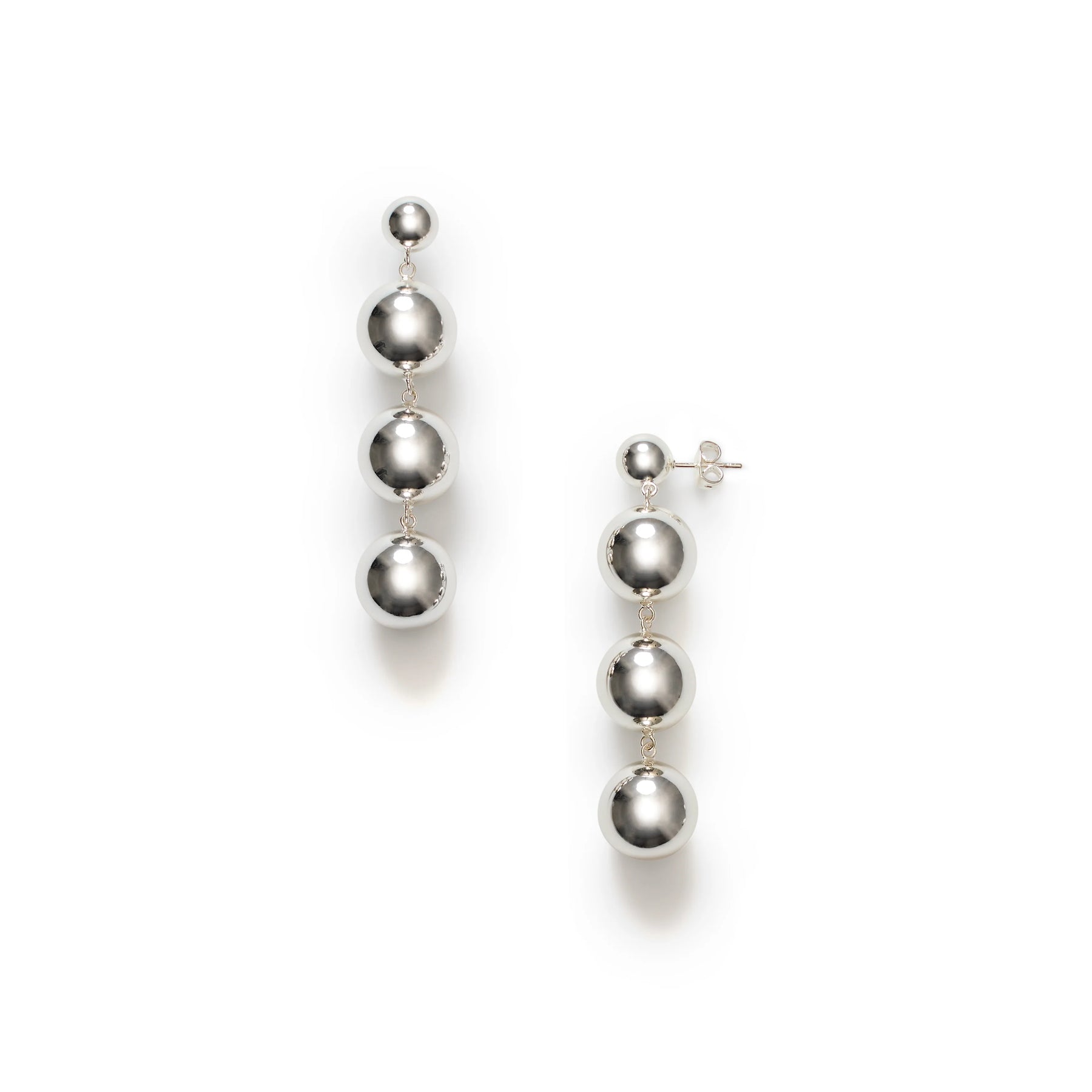 Hi Ho Silver Earrings - Silver