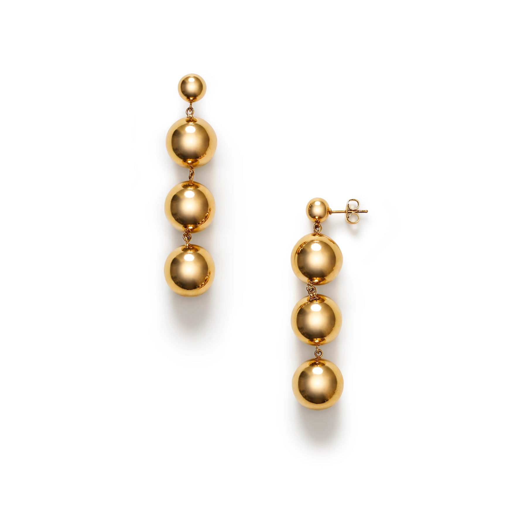 Hi Ho Gold Earrings - Gold