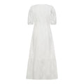 Nayacc Anglaise Pleat Dress - White