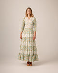 Cotton Slub Maxi Dress - Anemone Fields