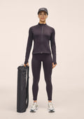 Soft Touch Zip Jacket - Black