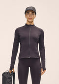 Soft Touch Zip Jacket - Black