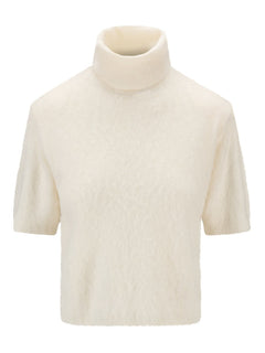 Sunniva Brushed Tee - White