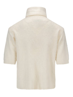 Sunniva Brushed Tee - White
