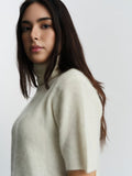 Sunniva Brushed Tee - White