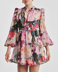 Organza Mini Dress - Winter Breeze