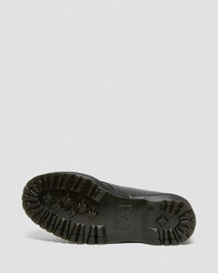 1461 Quad Smooth Leather Platform Shoes - Black Polished Smooth