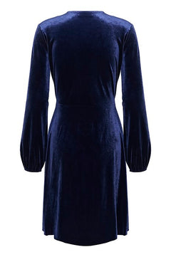 Goriel Wrap Dress - Midnight Magic
