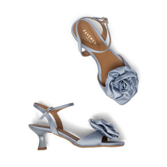 Helma Rose - Light Blue Satin