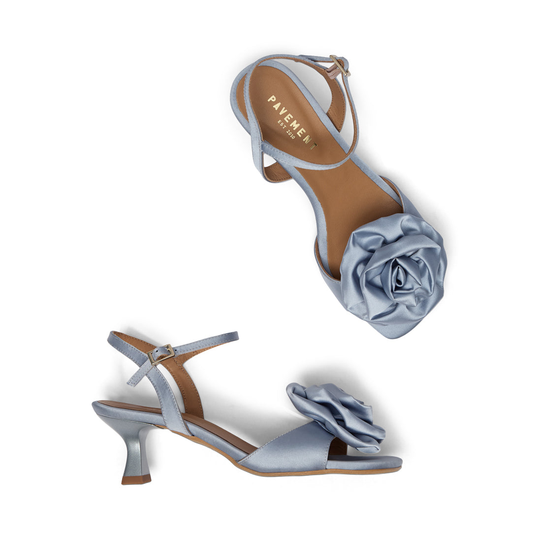 Helma Rose - Light Blue Satin