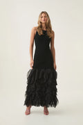 Elations Knit Maxi Dress - Black
