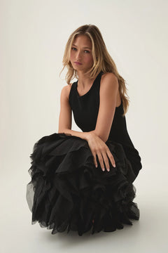 Elations Knit Maxi Dress - Black