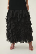 Elations Knit Maxi Dress - Black