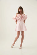 Etta Mini Dress - Pastel Pink