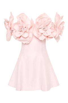 Etta Mini Dress - Pastel Pink