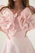 Etta Mini Dress - Pastel Pink