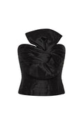 Stella Bow Top - Black