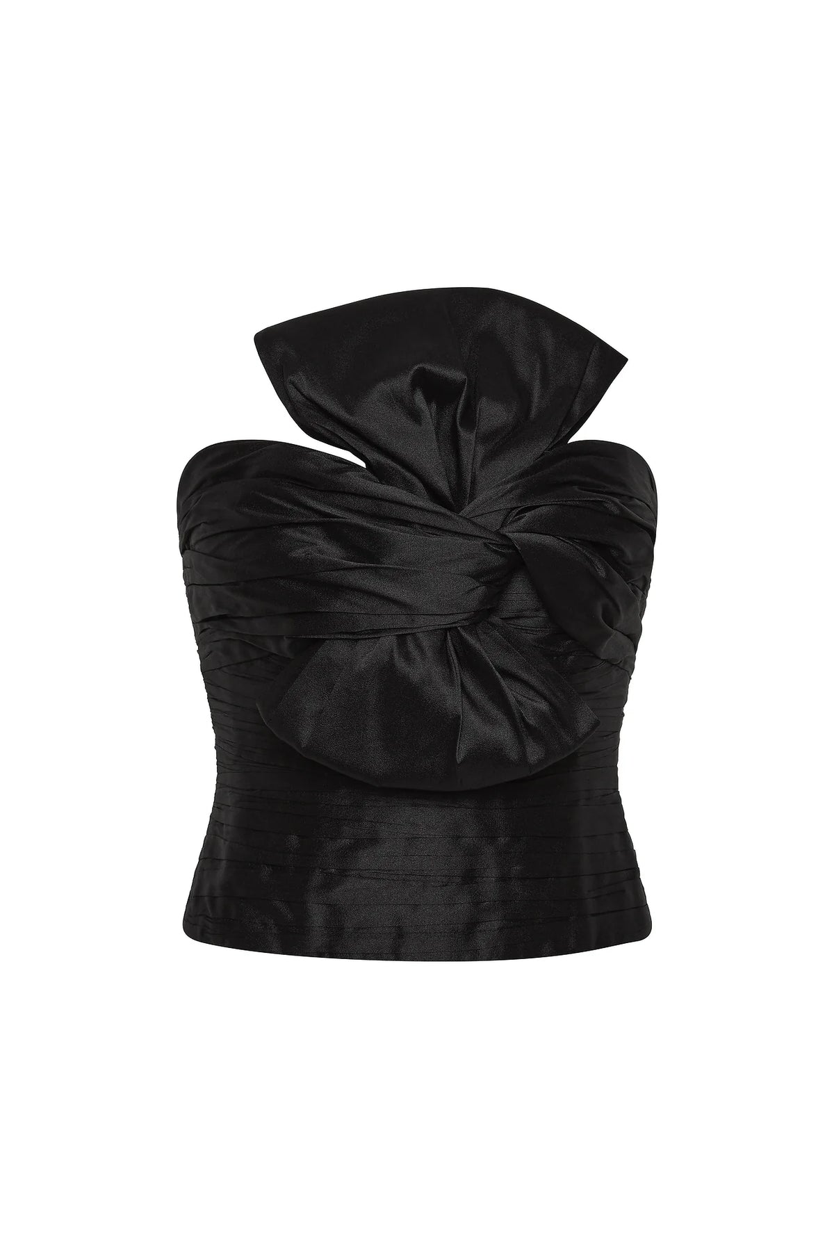 Stella Bow Top - Black