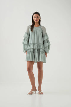 Mina Mini Dress - Mist