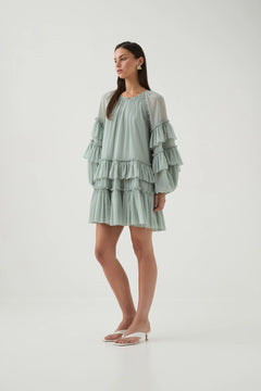 Mina Mini Dress - Mist