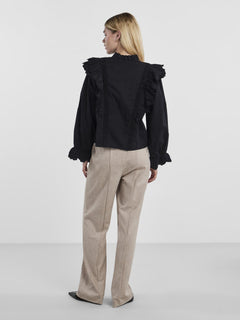 Yasmanva LS Shirt S - Black