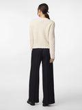 Yasbubble Ls Knit Cardigan - Birch