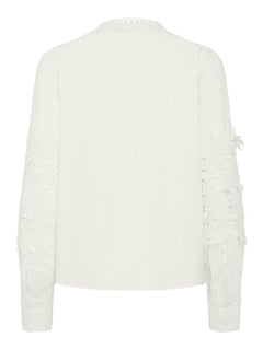Yassemira Ls Shirt S. - Star White