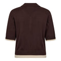 Luecc Crop Cardigan - Dark Brown