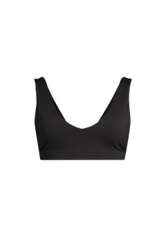 Soft Touch Padded Sports Bra - Black