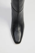 Esme High Knee Boots - Black