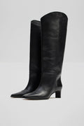 Esme High Knee Boots - Black