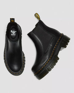 Audrick Nappa Leather Platform Chelsea Boots - Black Nappa