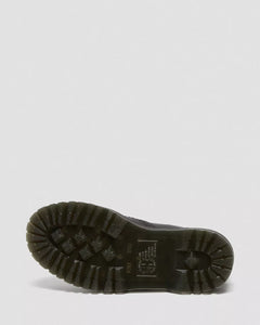 Jetta Zipped Leather Platform Boots - Black Sendal