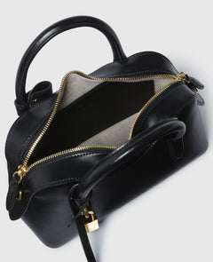 Stella Ryder Small Bag Embossed Grainy Eco Alter Mat - Black
