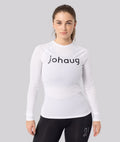 Rib Tech Long Sleeve - White
