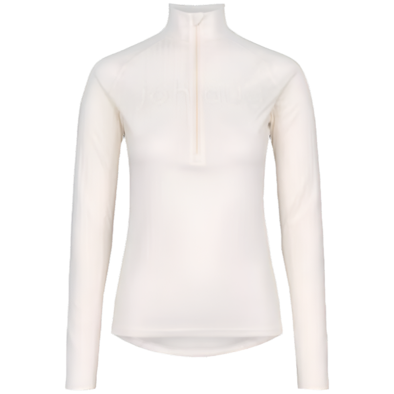 Rib Tech Half Zip - Tofu White