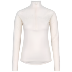 Rib Tech Half Zip - Tofu White