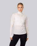 Rib Tech Half Zip - Tofu White