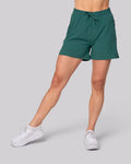 Strut Microfiber Shorts - Dark Seagreen