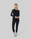 Elevate Wool Long Sleeve - Black